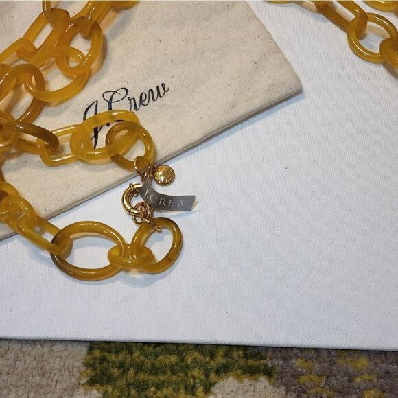 J. Crew orange long necklace - Picture 3 of 6